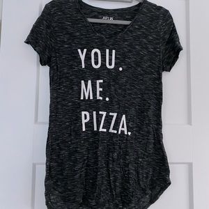 You Me Pizza soft tee size S